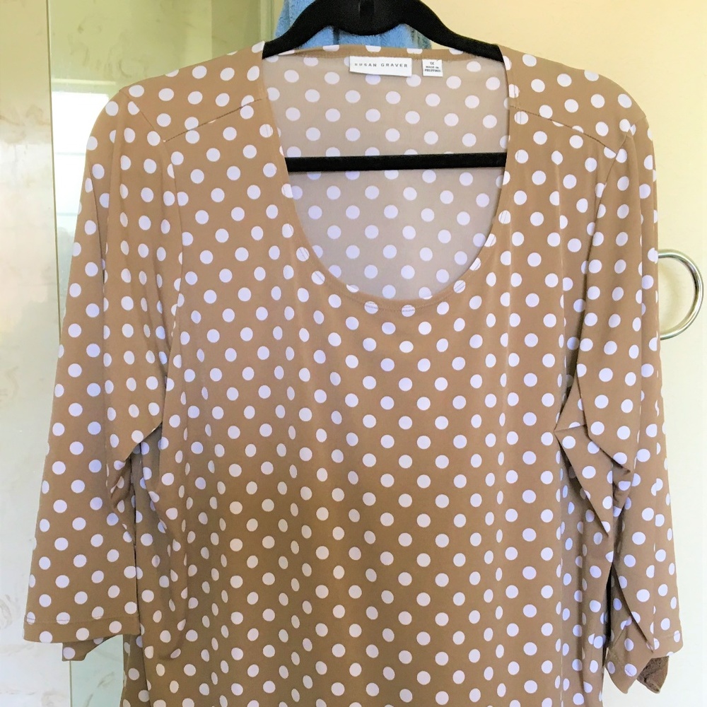 Susan Graver Polka Dot
